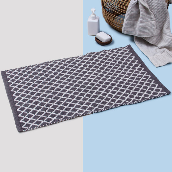 Celestial bath mat