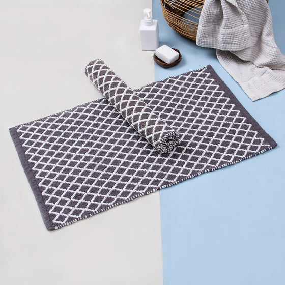 Celestial bath mat